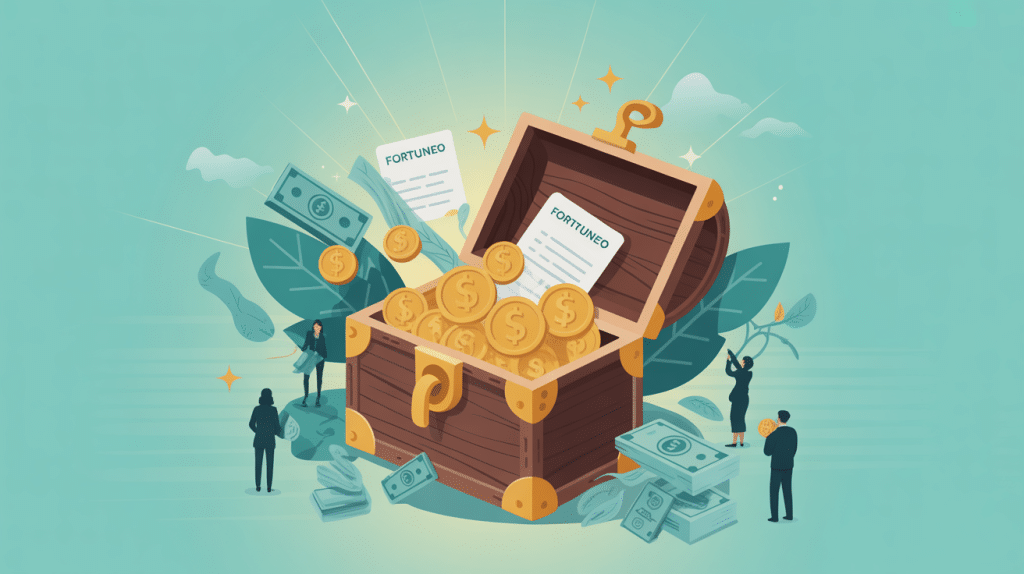 avis sur assurance vie fortuneo illustration vectorielle moderne