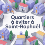 Illustration carte quartier a eviter saint-raphael