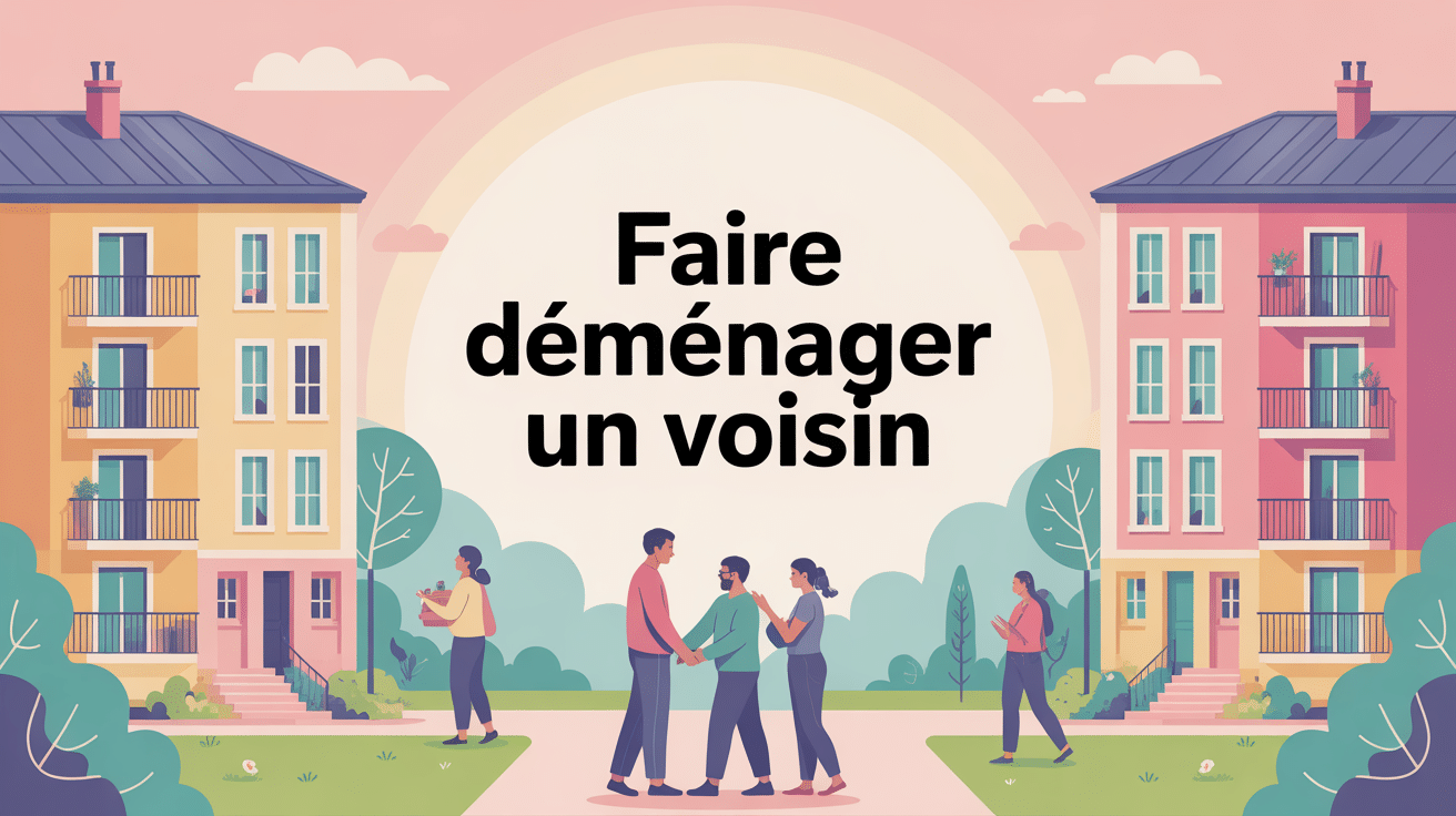 comment faire déménager un voisin image sérénité immeuble
