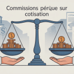 illustration commissions percues cotisation balance pieces main