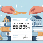 déclaration sinistre acte de vente échange clé documents
