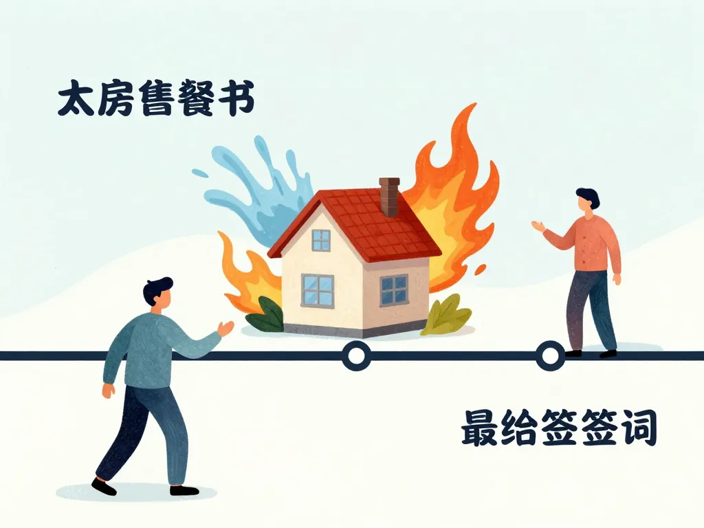 déclaration sinistre acte de vente gestion sinistre compromis signé