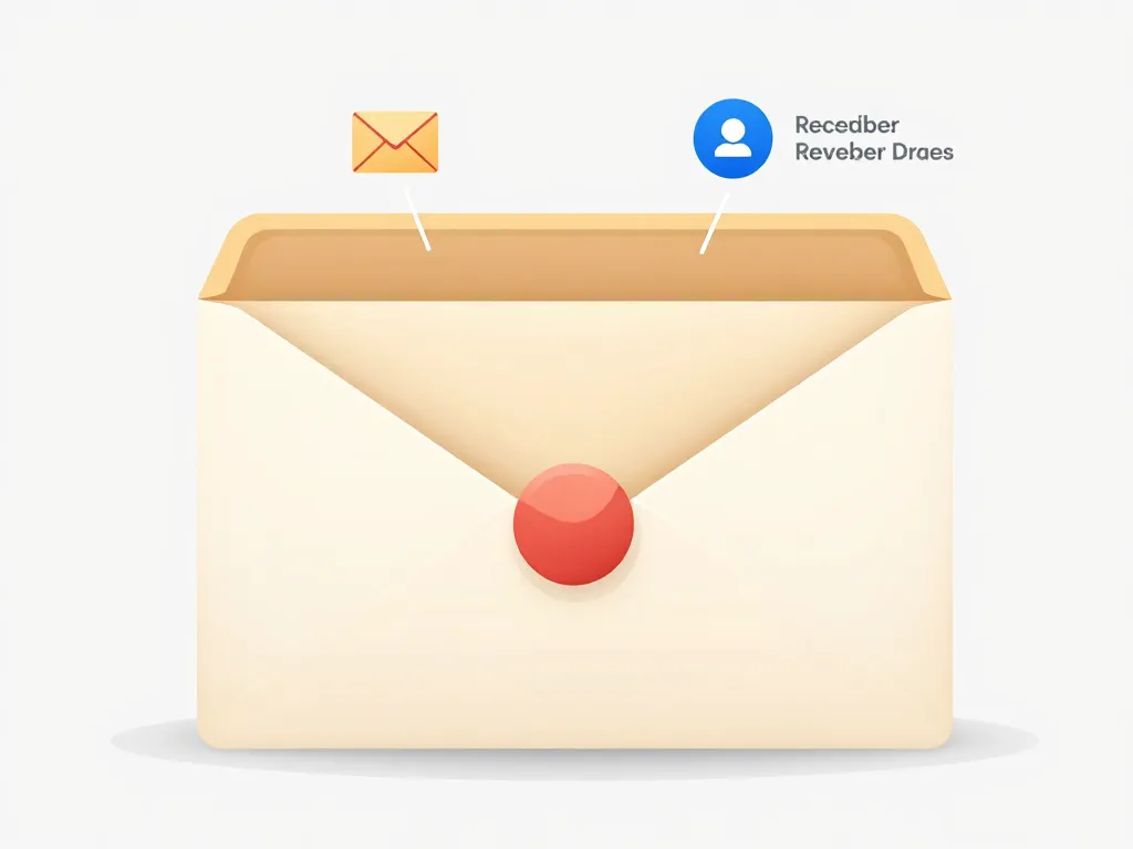 enveloppe libellée format conforme