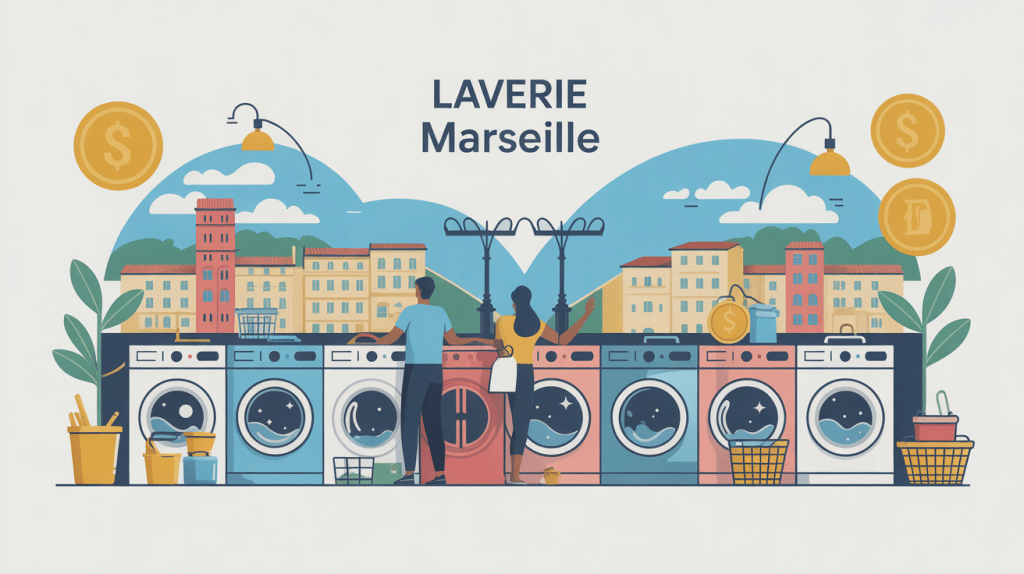 Illustration recherche laverie marseille