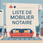 liste mobilier notaire exemple moderne avec meubles et liste