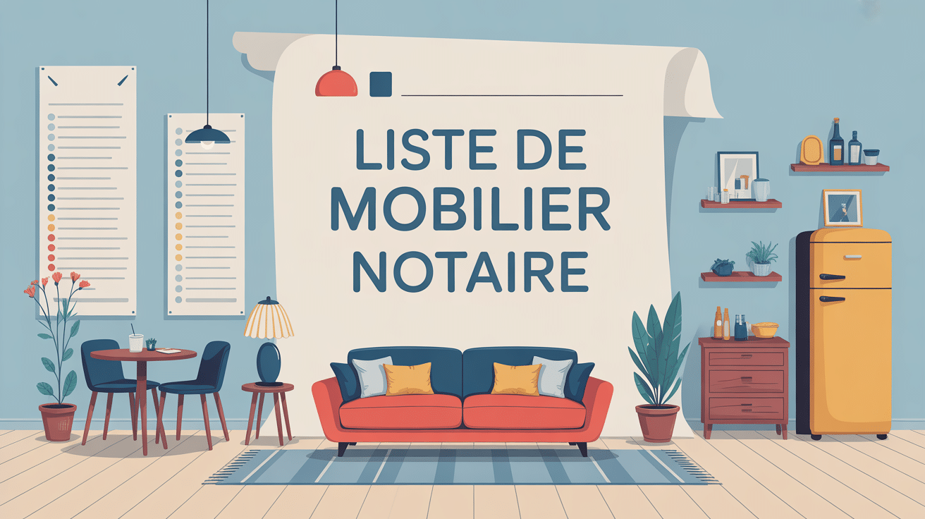 liste mobilier notaire exemple moderne avec meubles et liste
