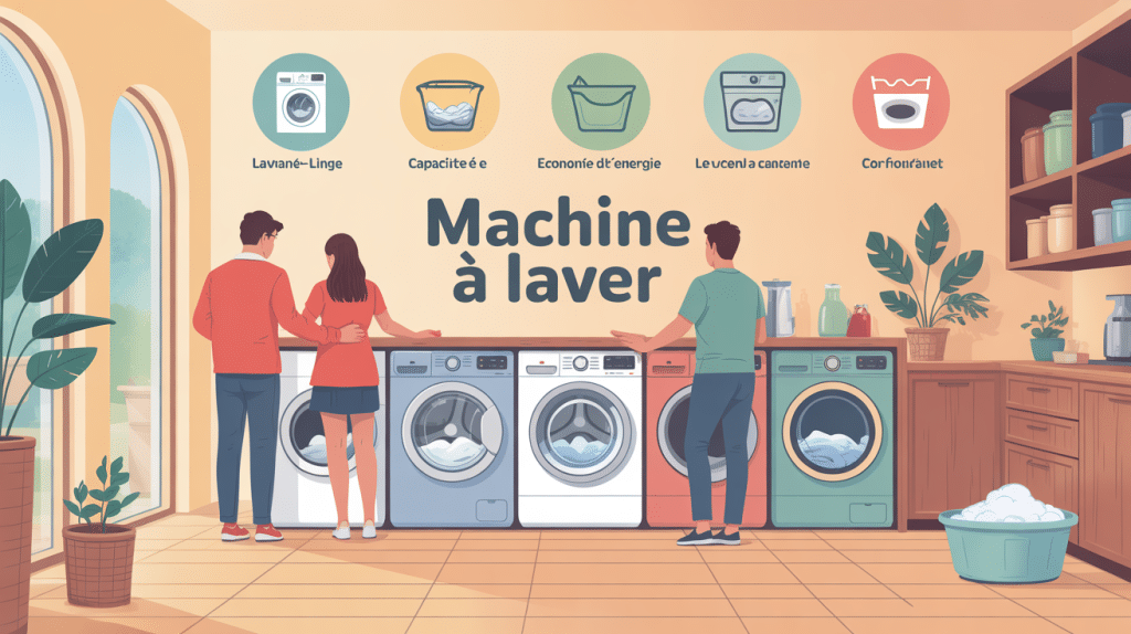 machine à laver comment choisir famille et critères principaux