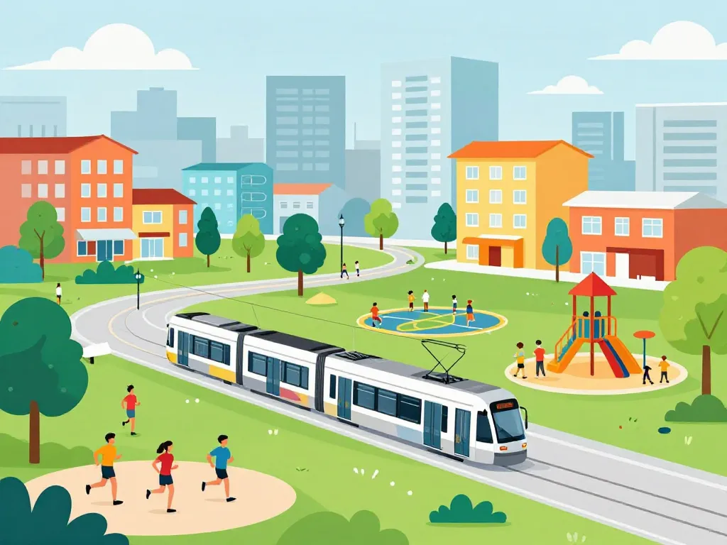 illustration meudon la forêt quartier sensible vie quotidienne