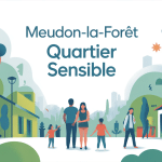 illustration meudon la forêt quartier sensible ambiance nuancée