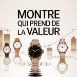 montre qui prend de la valeur illustration élégante