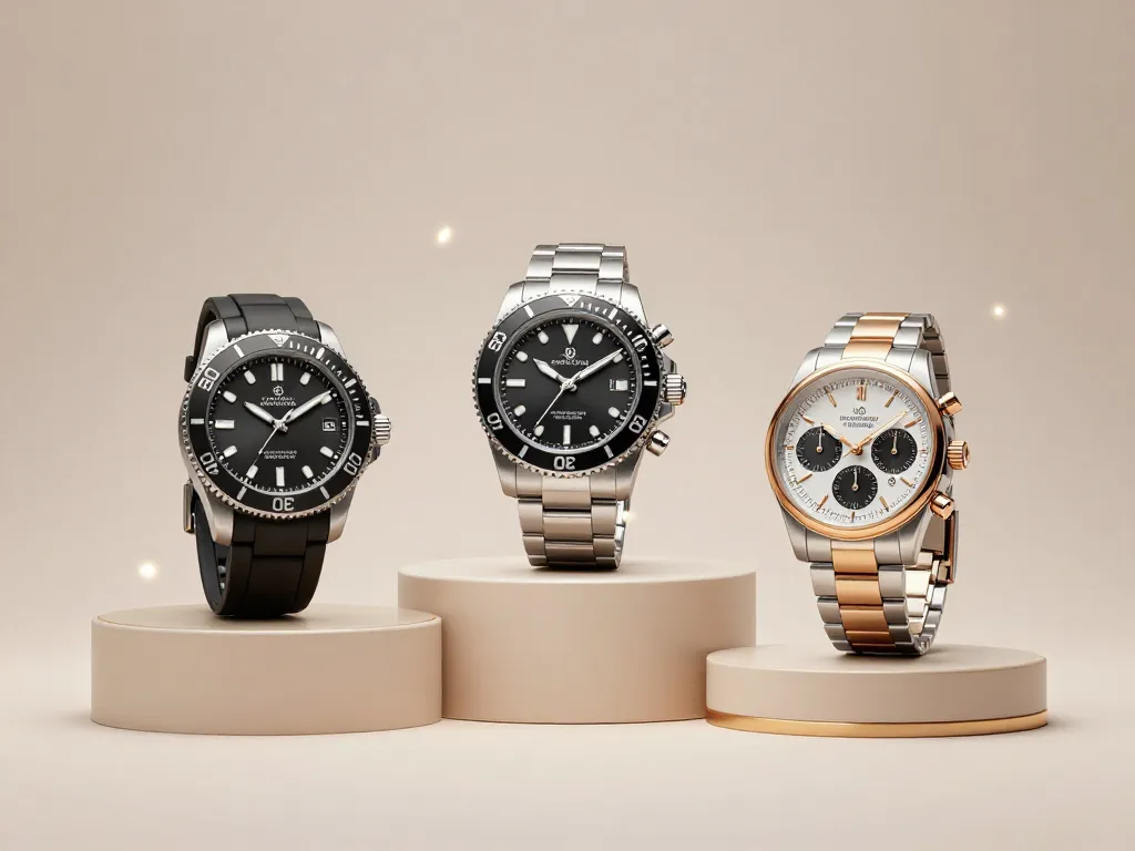 scène montre qui prend de la valeur modèles iconiques