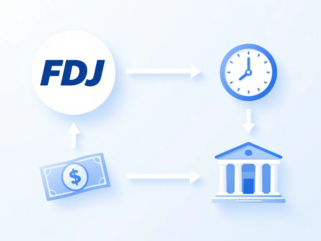 paiement fdj par virement combien de temps ptitclic étapes virement banque