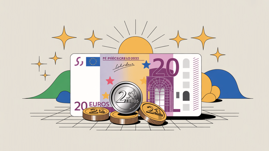 illustration centrale pieces 2 euro 2022 stylisee SEO