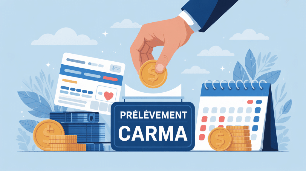 illustration prelevement carma gestion assurances