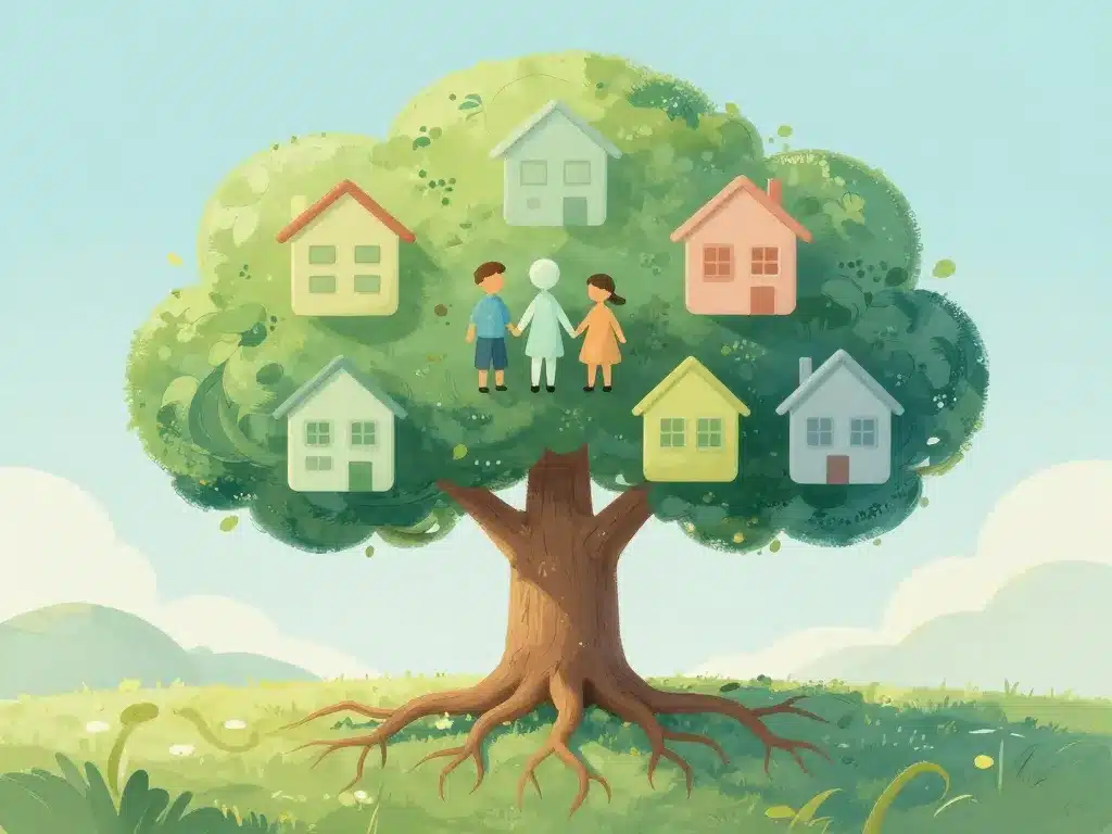 arbre transmission familiale sarl de famille ou sci