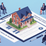 Image mettant en scène signer un compromis de vente avant l'accord de la banque, processus achat immobilier français