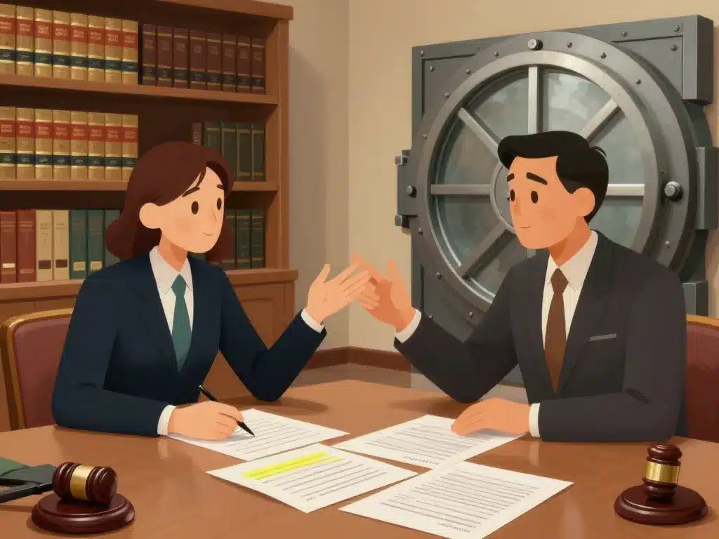 Image négociation et rédaction signer un compromis de vente avant l'accord de la banque