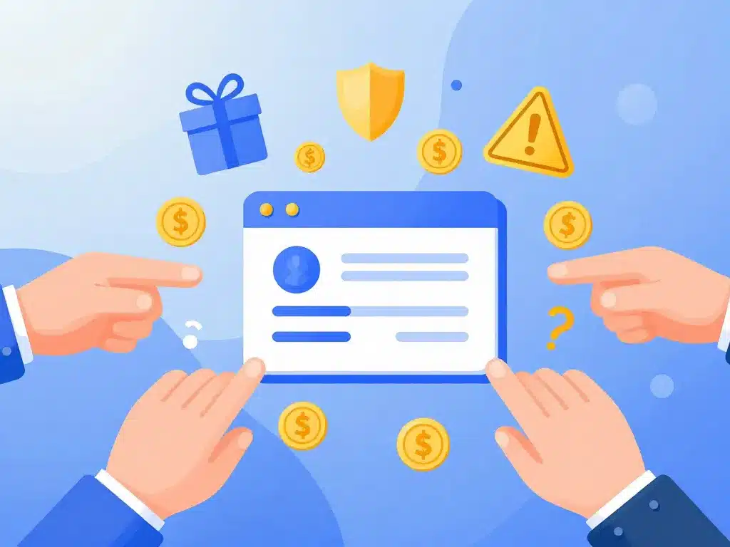 virement surprise icones motifs risques