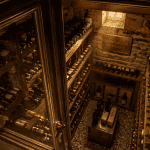 prix cave à vin vue cave élégante