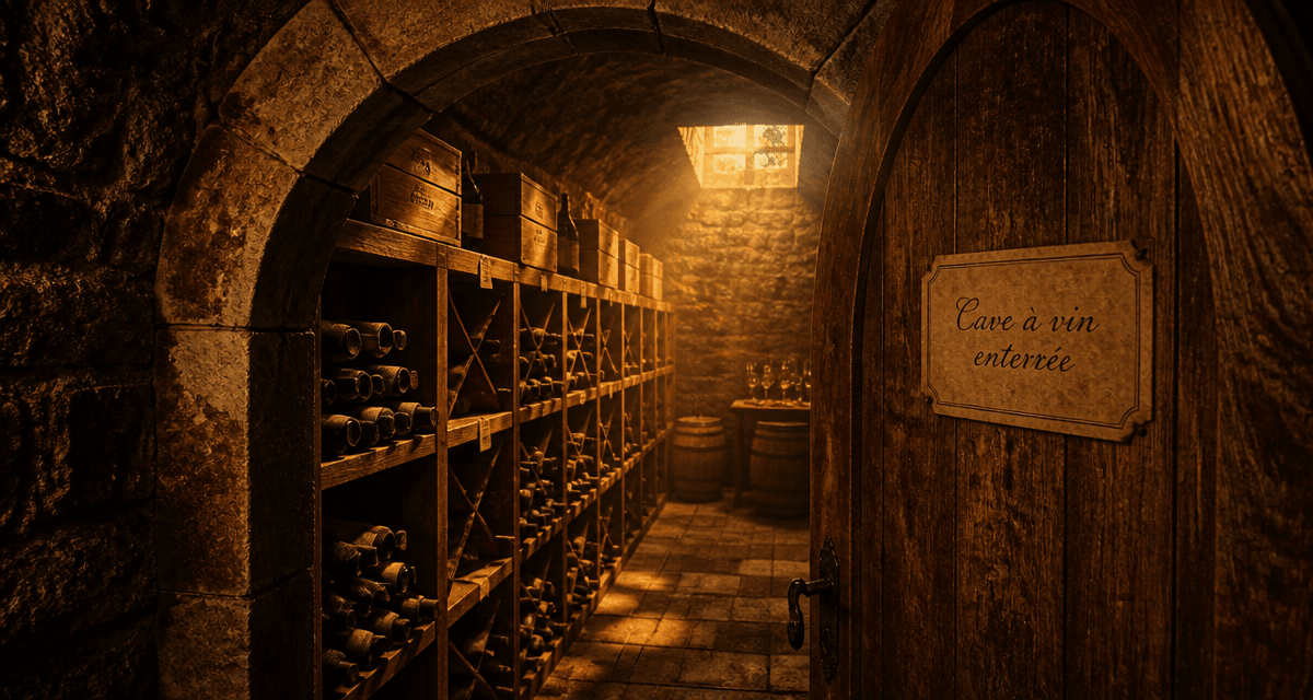 Cave à vin enterrée prix et vue sur cave prestige