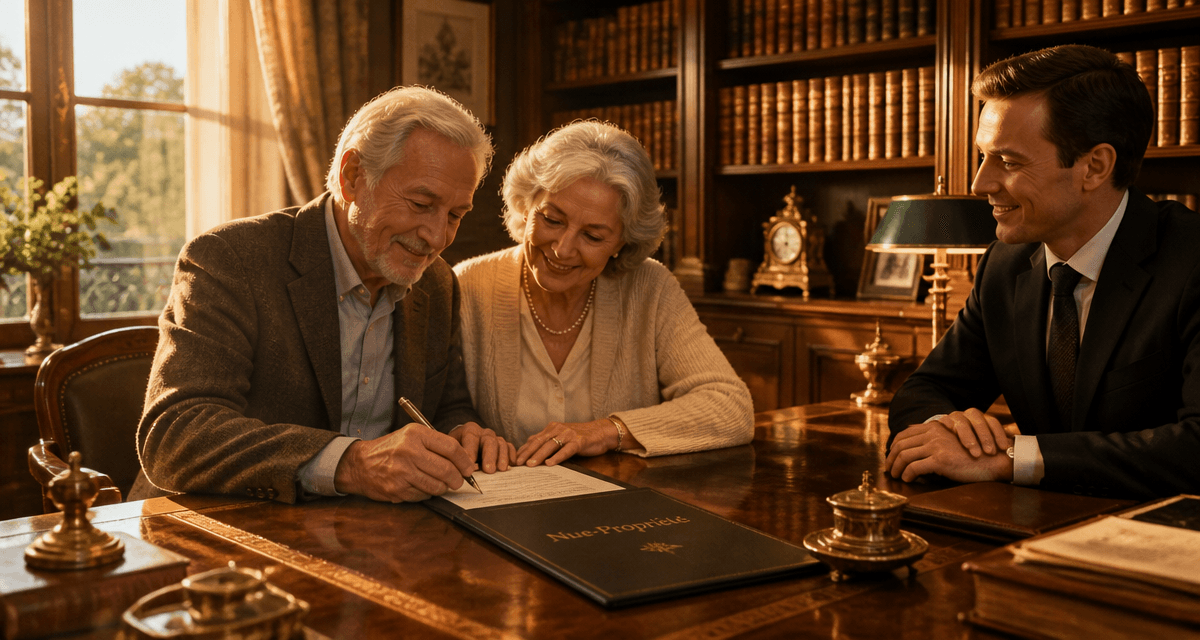 donation nu propriété après 70 ans seniors notaire