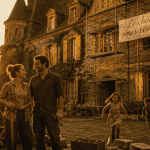 Famille devant château en rénovation le château de mes rêves 2025