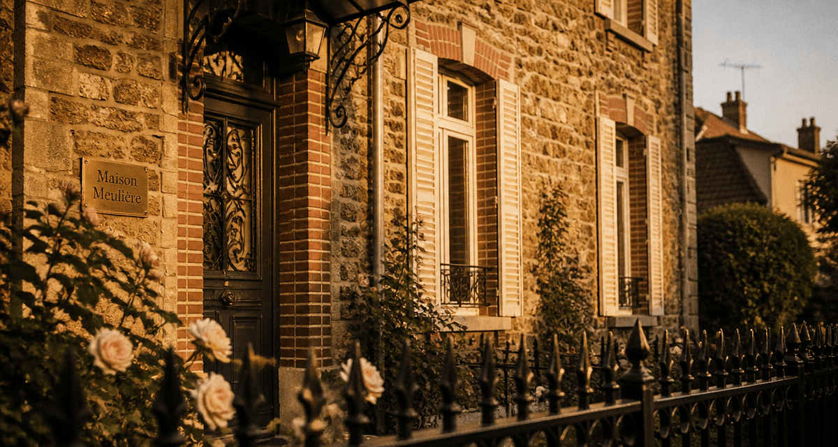 maison meulière avantage inconvénient façade pierre brique