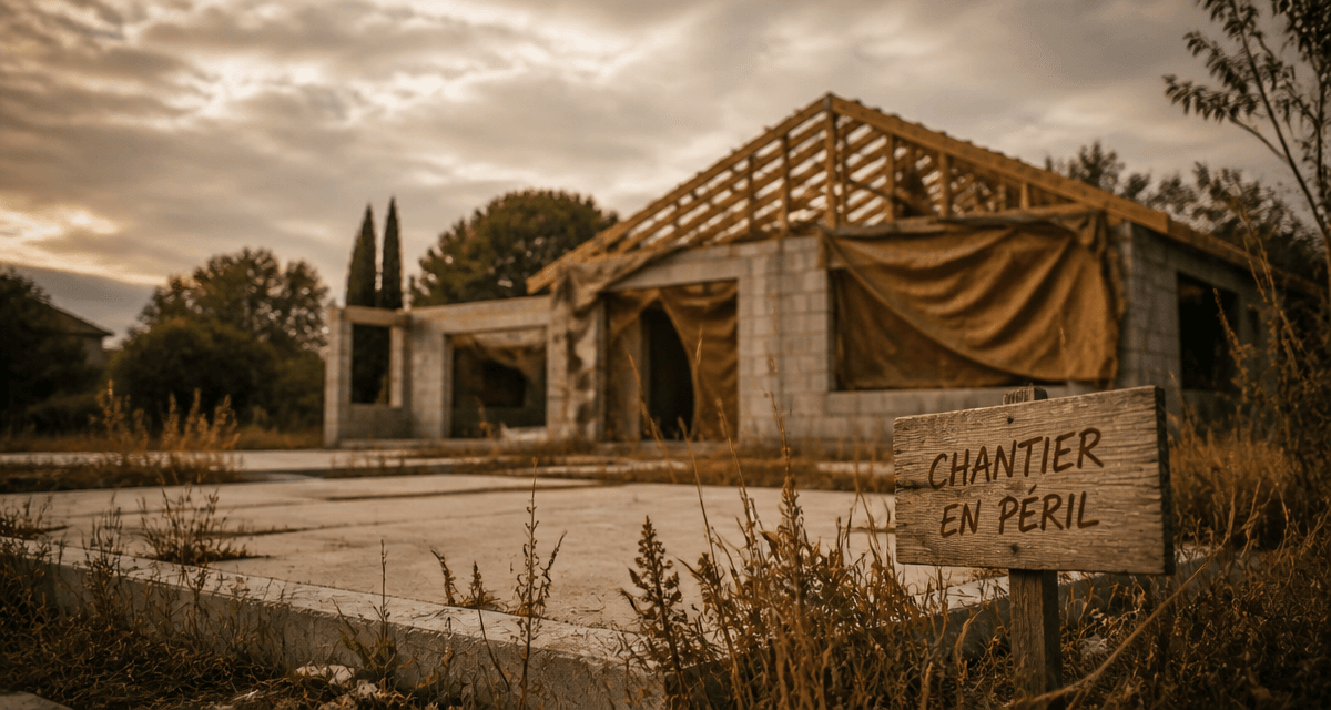 maison pierre en difficulté chantier à l’arrêt