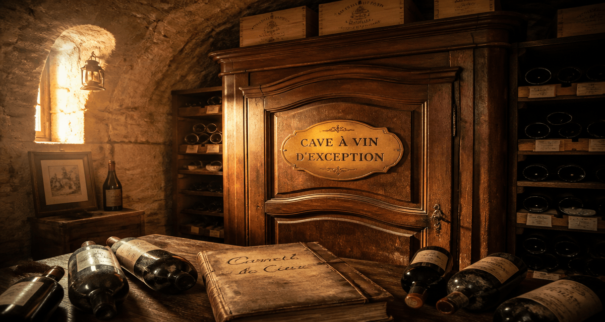 meilleur cave à vin de vieillissement dans cave voûtée pierre