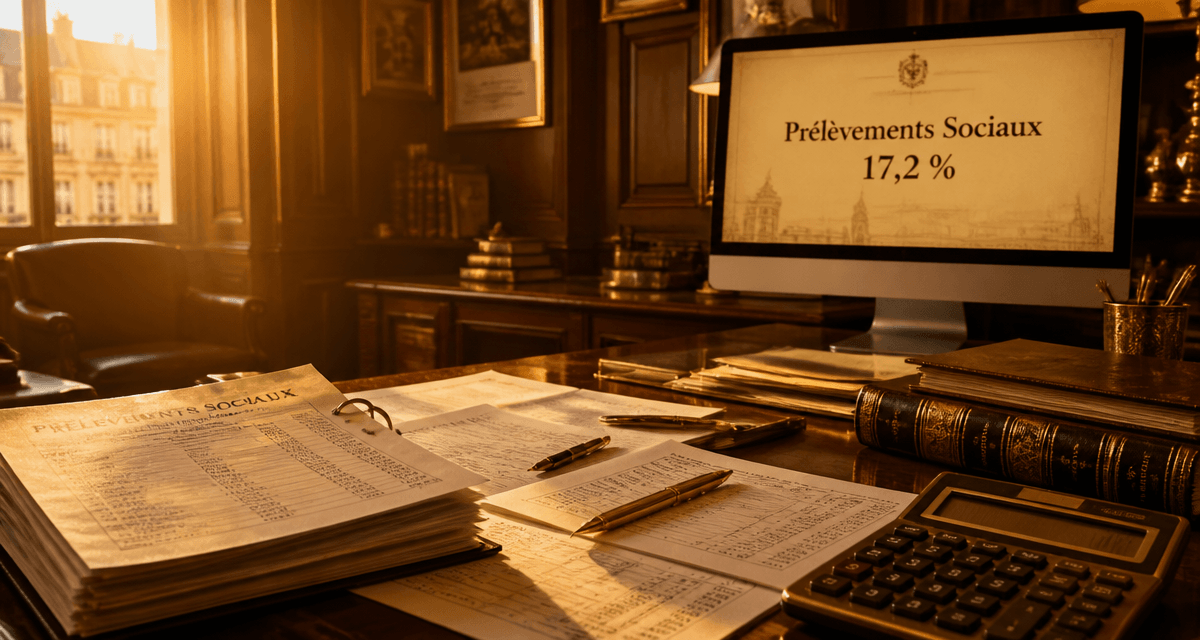 prelevement sociaux sur revenu foncier documents fiscaux