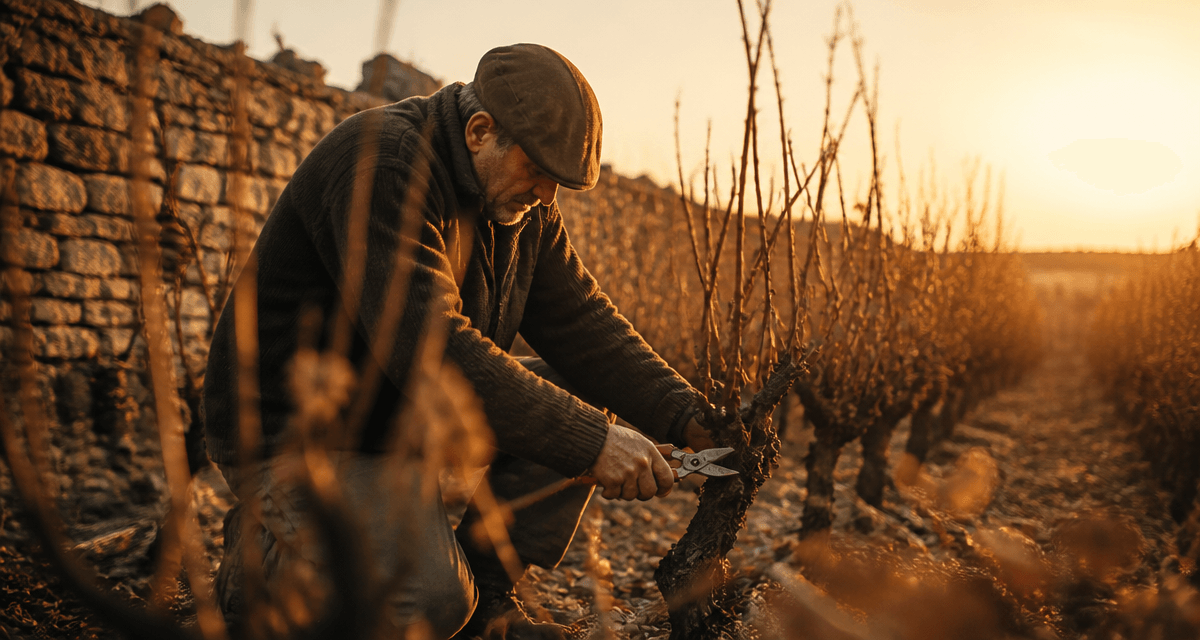 quand tailler la vigne vigneron taille vigne