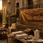 vide maison 87 objets anciens cour maison