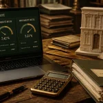 Comment devenir investisseur immobilier : calcul de rentabilité sur ordinateur