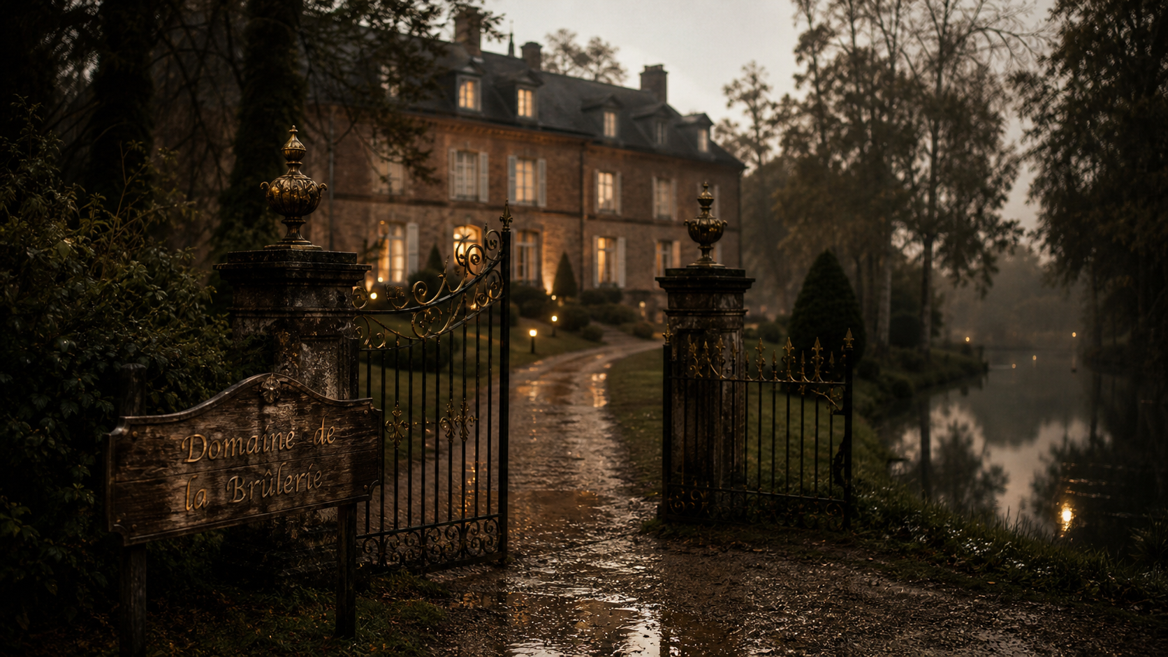 Maison Alain Delon Douchy prix au Domaine de la Brûlerie sur 120 hectares