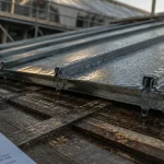 Pente toiture zinc 5% : étanchéité joint debout et zinc
