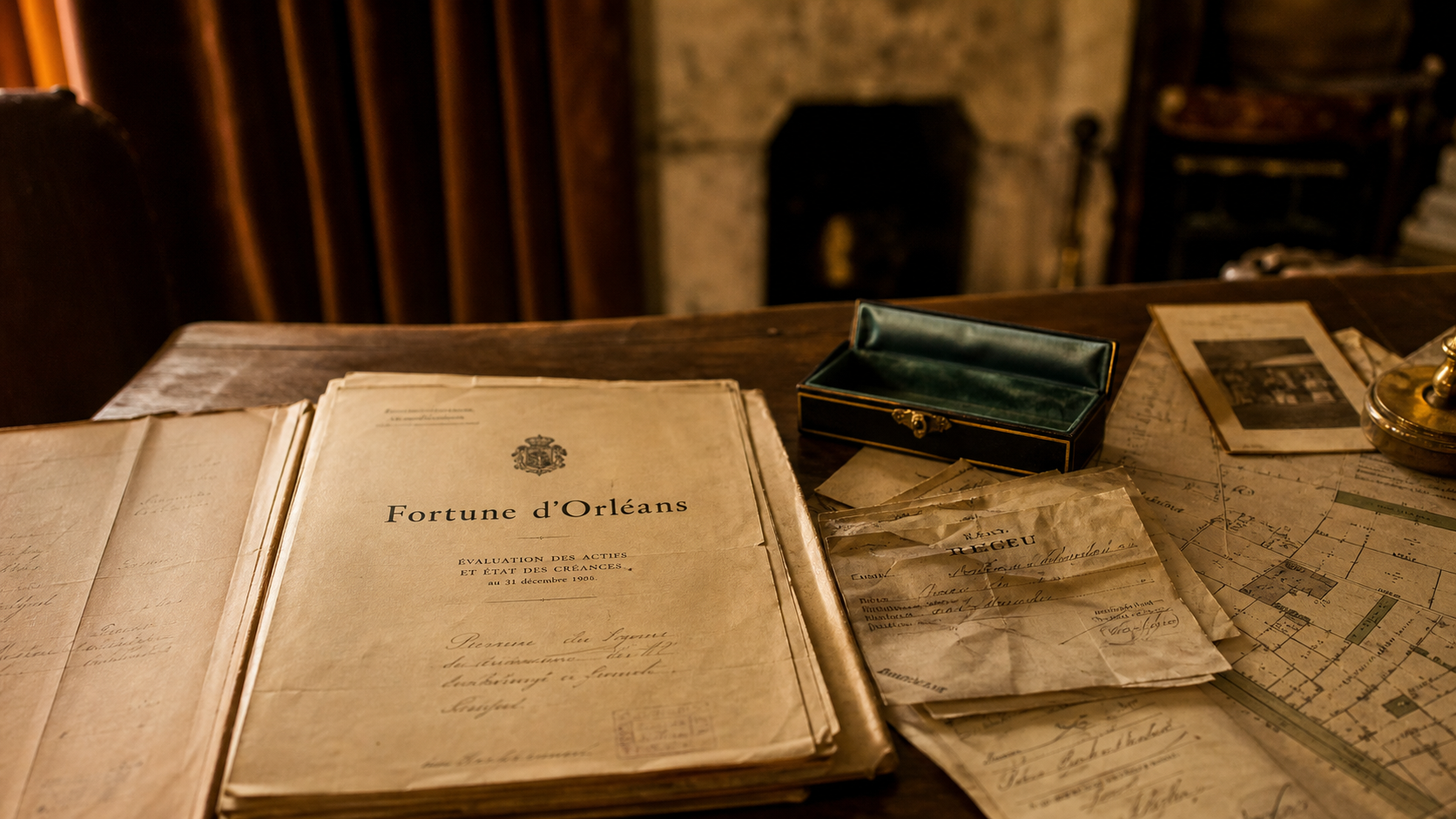 Roi de France actuel fortune : trésor des Orléans disparu
