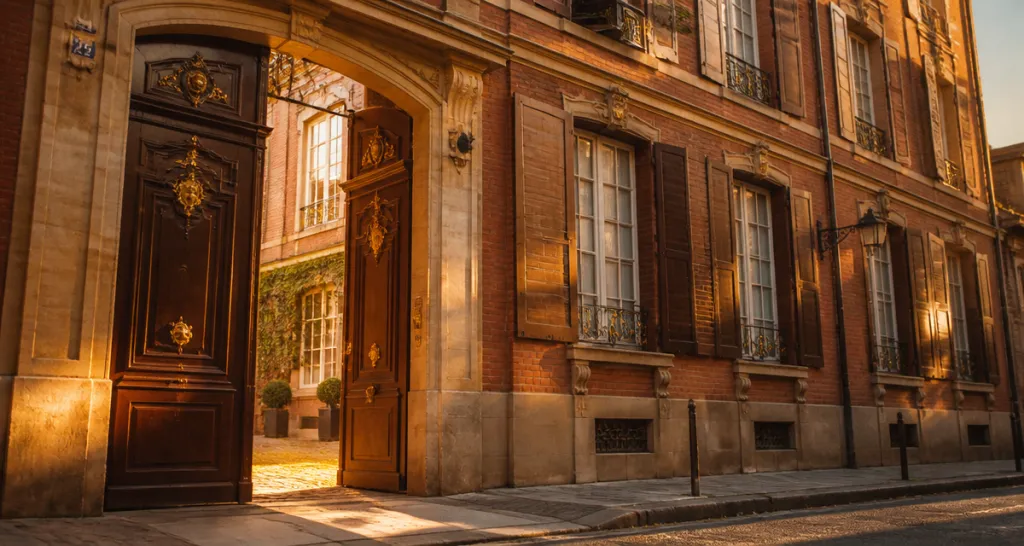 toulouse immobilier luxe facade hotel particulier