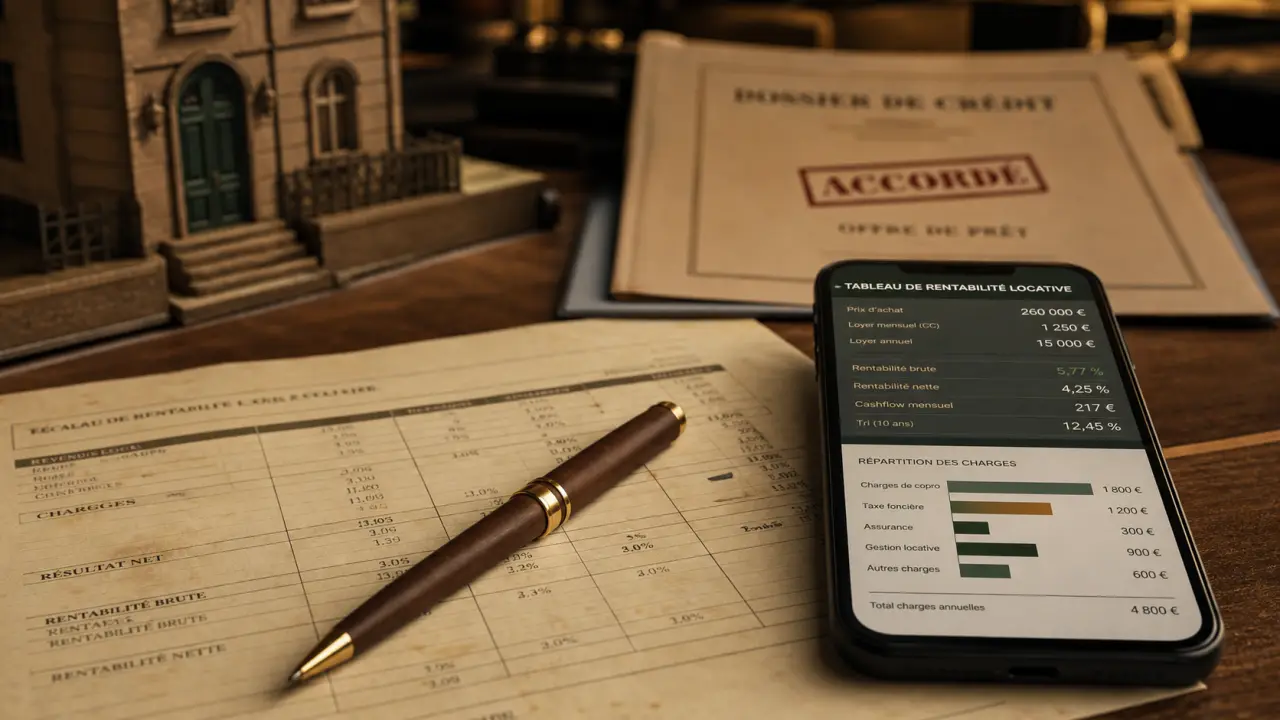 Achat pour location : crédit et fiscalité pour rentabilité locative