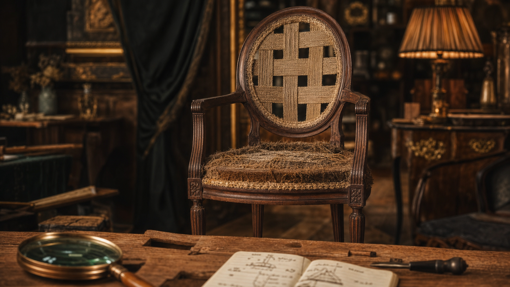 Fauteuil ancien Louis XVI en bois patiné, identification valeur