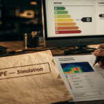Simulateur diagnostic DPE habitats durables avant diagnostic officiel, étiquette énergie A à G
