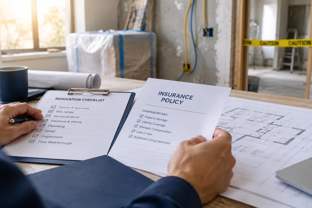 Assurance de chantier en rénovation : vérifiez ces garanties avant les travaux