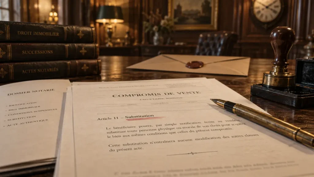 La clause de substitution permet d’acheter via une SCI, à condition de la rédiger avant le compromis