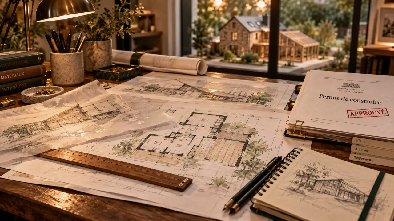 Extension maison architecte : permis obligatoire au-delà de 150 m²