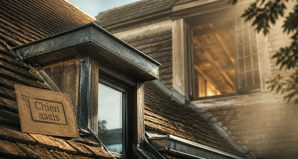 Chien assis en toiture : la lucarne qui coûte plus cher qu&rsquo;un Velux (et pourquoi ça vaut le coup)