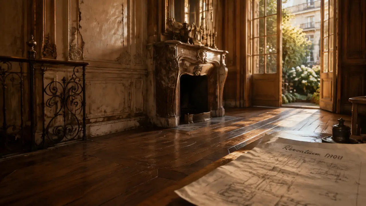 Maisons 1900 : intérieur Belle Époque, rénovation à risque