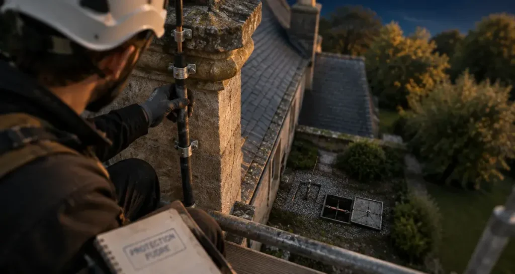 Paratonnerre maison : protégez le toit contre l’impact, puis les appareils contre les surtensions